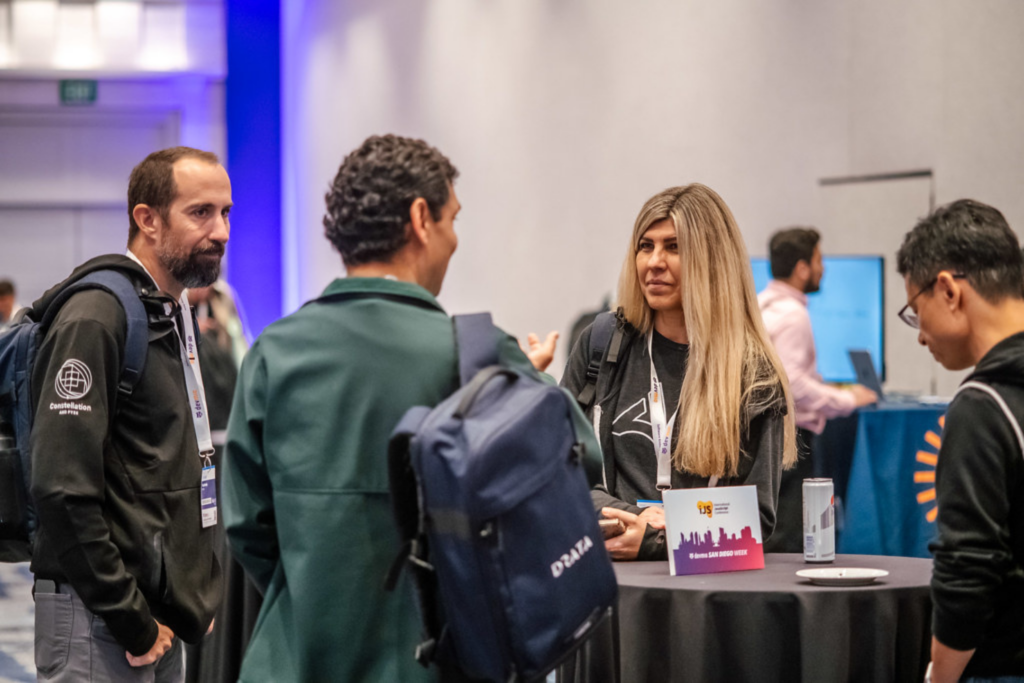 Delegates networking at the IJS Conference 2025