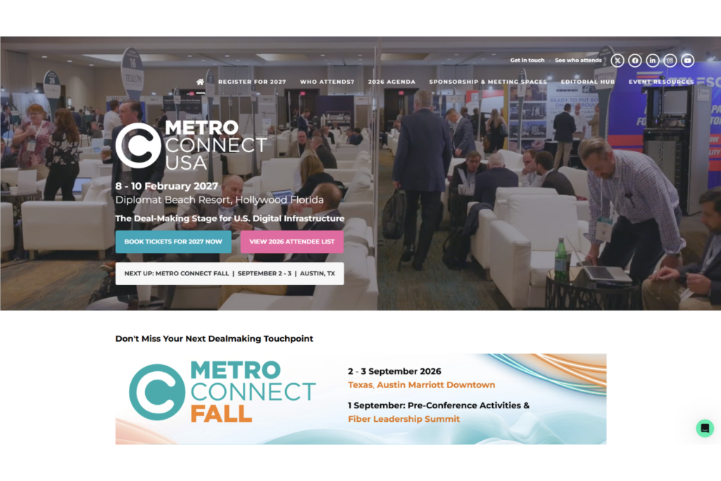 Metro Connect USA's website.