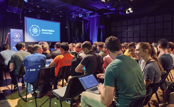 Attendees at React Native Connection