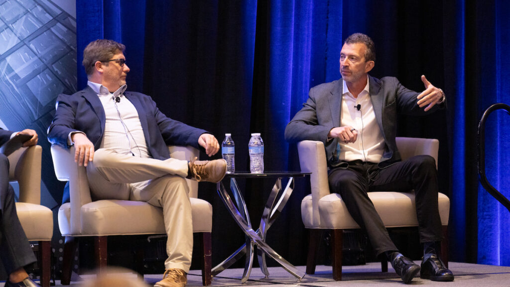 Panelists sharing strategic insights at the CDAO Defense &amp; Security