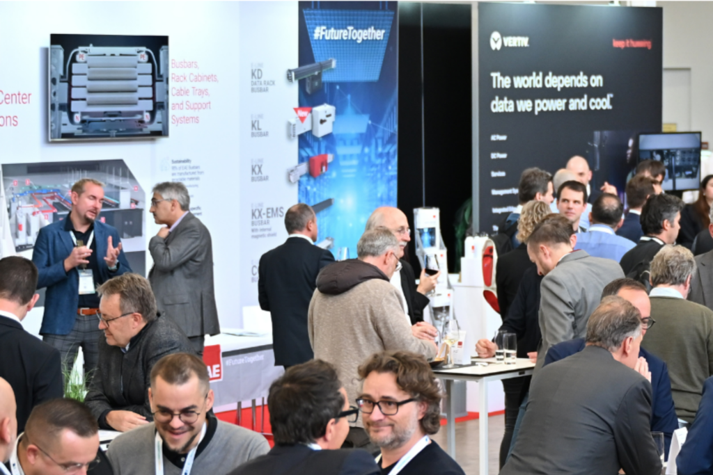 Attendees networking at the DCN Zurich conference