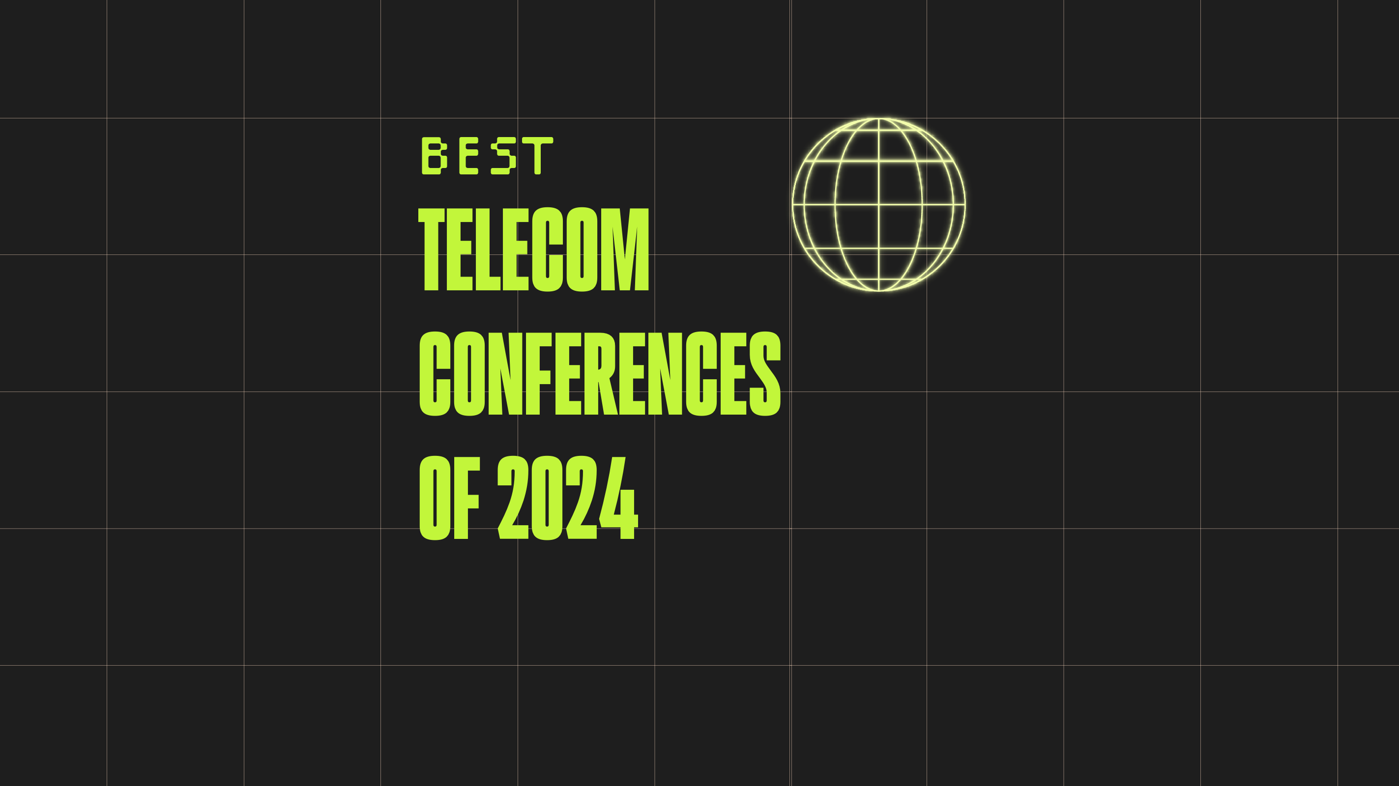 Telecom conferences of 2024 best events