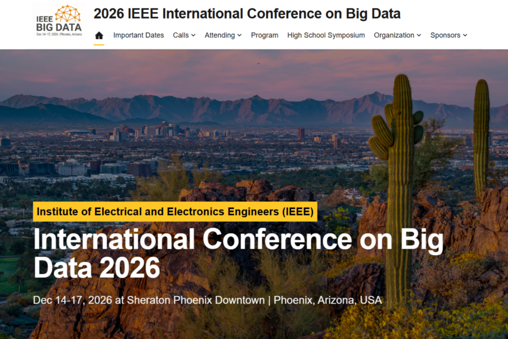 Homepage of the IEEE Big Data 2026