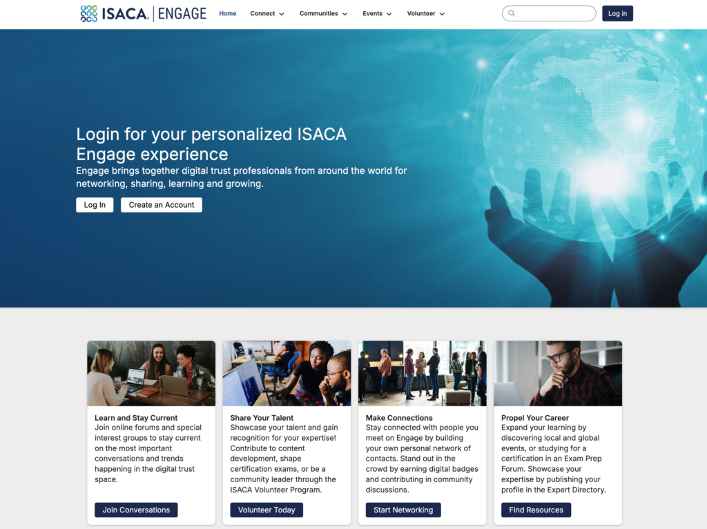 ISACA Engage community
