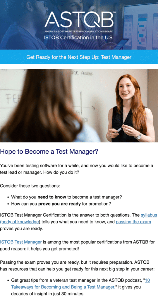 ASTQB Newsletter