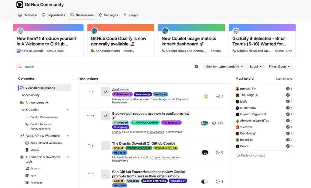 GitHub Community
