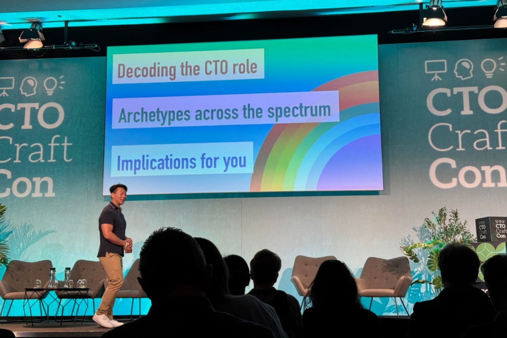 Patrick Kua, Former, CTO and Chief Scientist at N26, presenting at the 2025 CTO Craft Con London