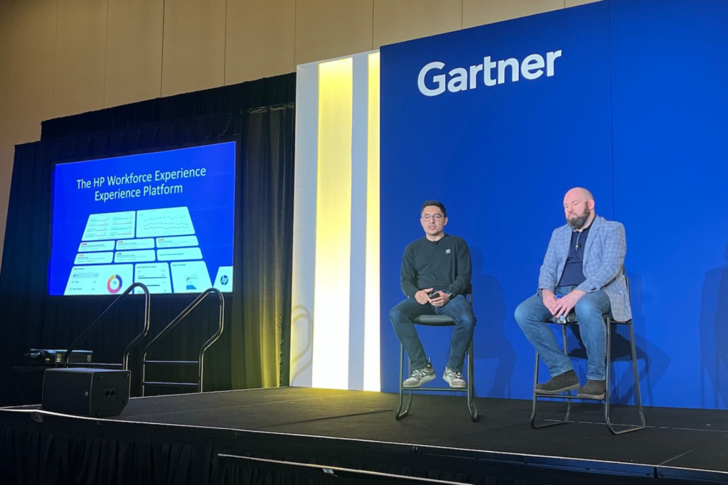 Inspiring session at the Gartner Digital Workplace Summit 2025 led by HP Workforce Experience Platform delegates