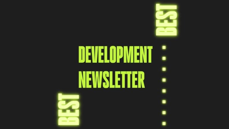 Development newsletter generic best of