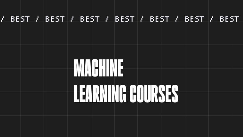 Machine learning courses generic best of