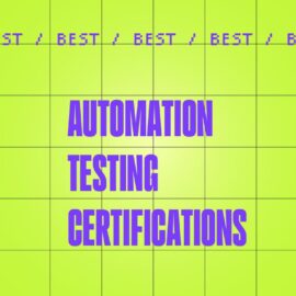 Automation testing certifications generic best of