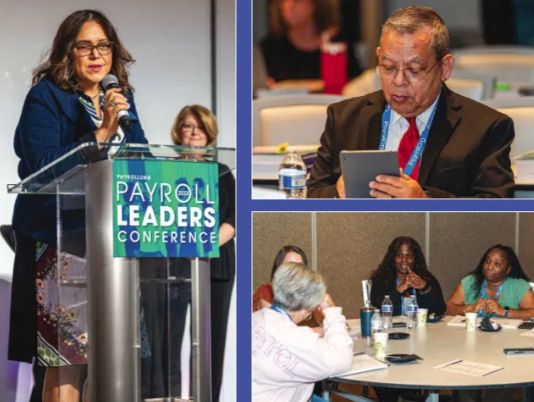 Presenters at the Payroll Leaders Conference