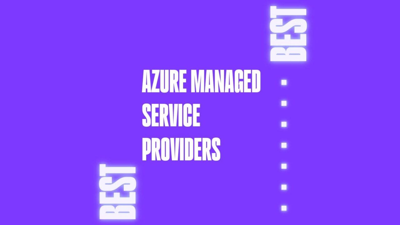 Azure managed service providers generic best of