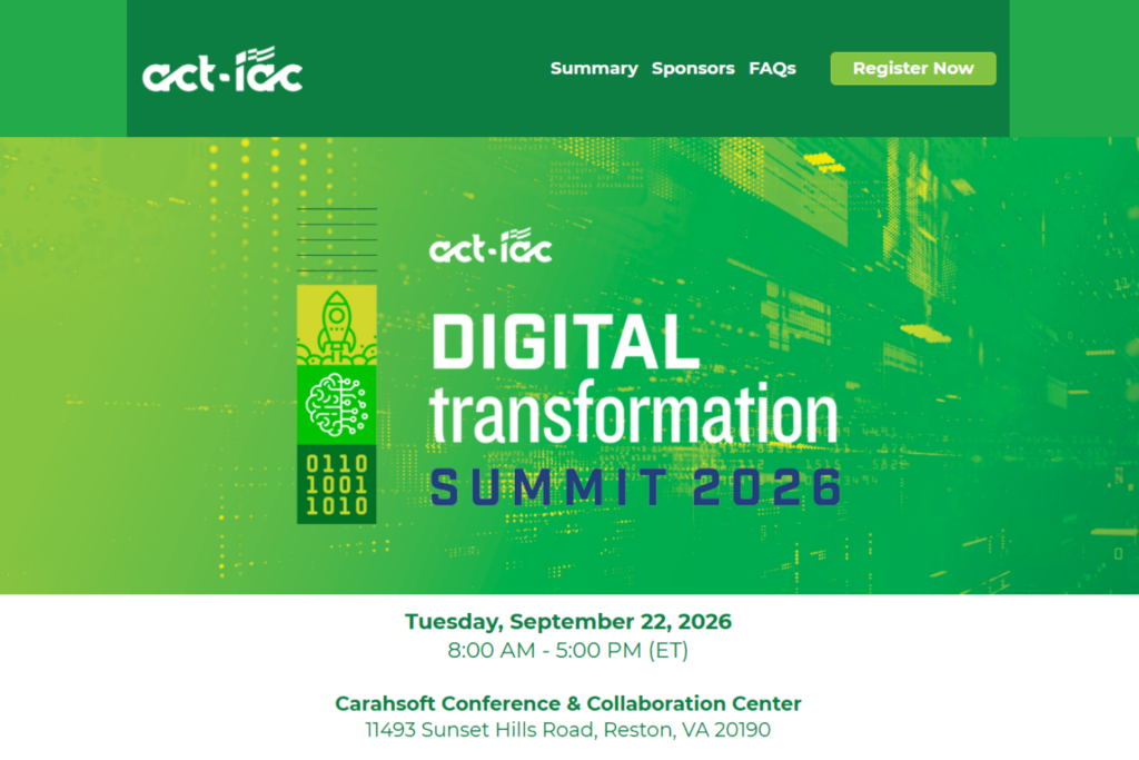 Digital Transformation Summit 2026 event banner