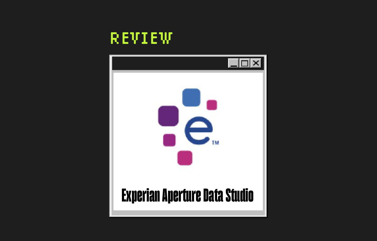 Experian Aperture Data Studio Review: Key Features, Pros, Cons, and Pricing