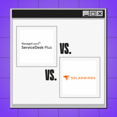 Manageengine servicedesk plus Versus Solarwinds 64487