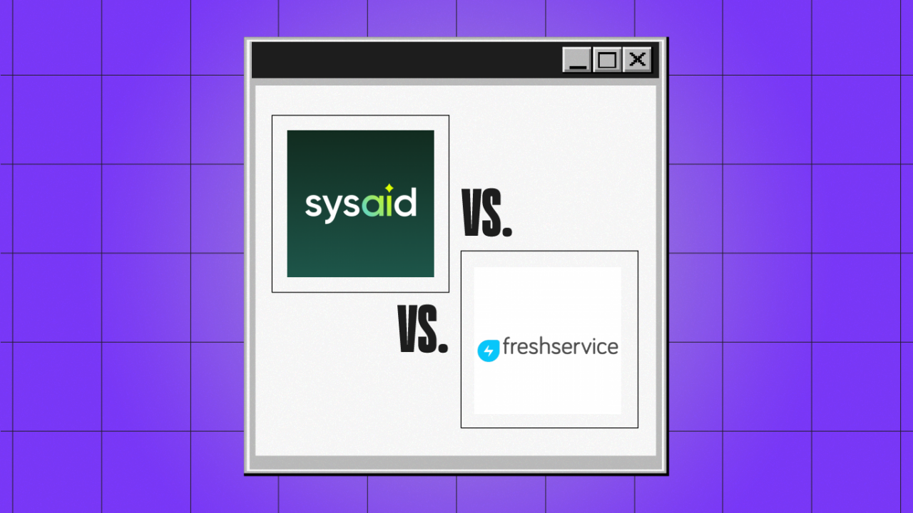 Sysaid Versus Freshservice 23231