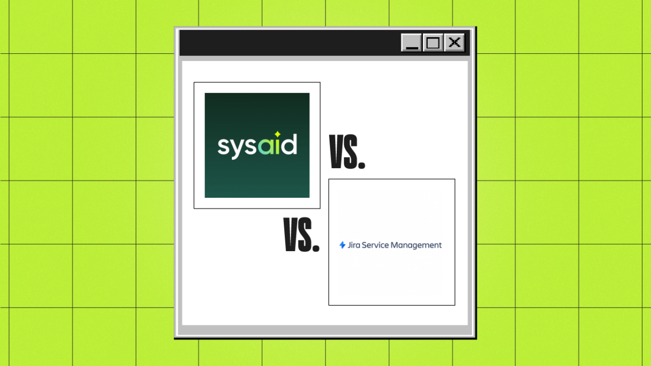 Sysaid Versus Jira service management 13498