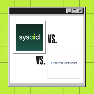 Sysaid Versus Jira service management 13498